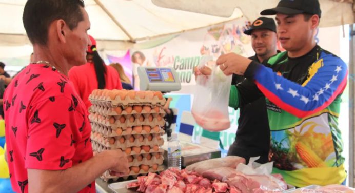 Feria del campo soberano beneficia a más 280 familias de Guarapiche en Cedeño