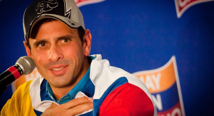 Henrique Capriles será oficialmente precandidato presidencial por Primero Justicia