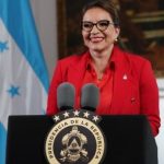 La presidenta de Honduras, Xiomara Castro, hizo el anuncio