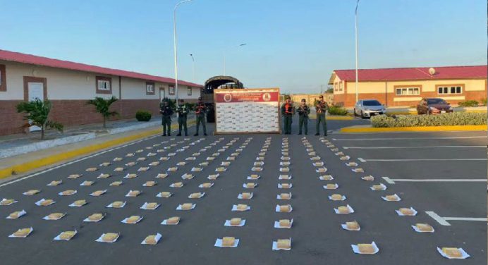 Incautan más de mil panelas de sustancias estupefacientes en Falcón