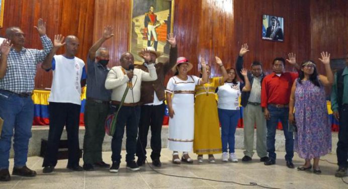 Instalan I Gabinete indígena en el Consejo Legislativo de Monagas