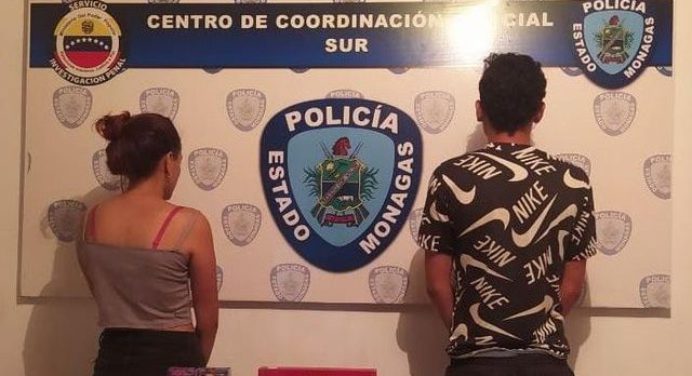 Detienen en Temblador a dos adolescentes por presunto hurto en una residencia
