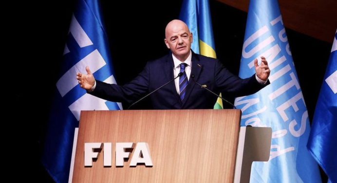 Gianni Infantino fue reelegido presidente de la FIFA hasta el 2027