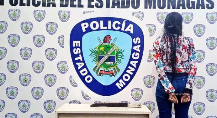 Detienen en El Furrial a una mujer que agredió con un machete a su hermana