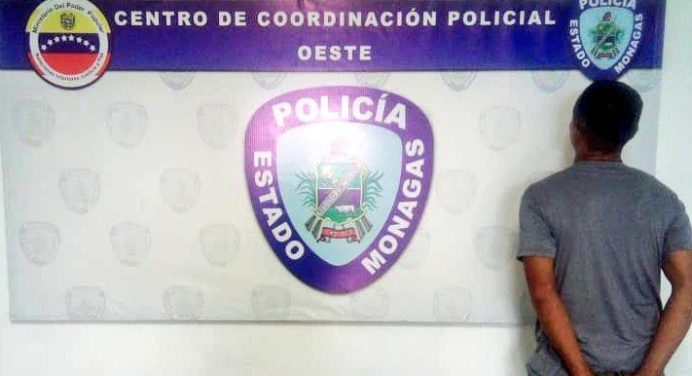 Capturan en Punta de Mata a alias «El Narizón» por presunto hurto en una farmacia