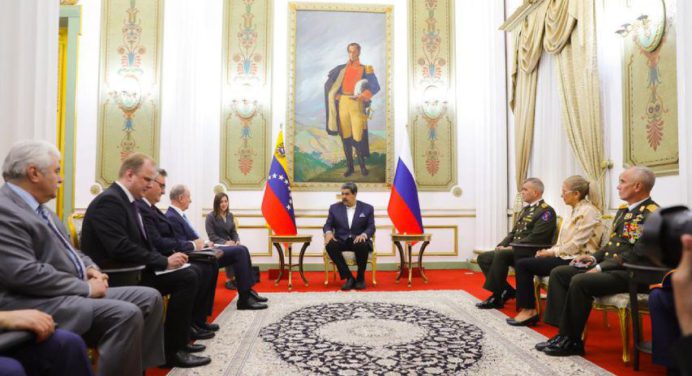 Maduro afianzó lazos con secretario del Consejo de Seguridad de Rusia