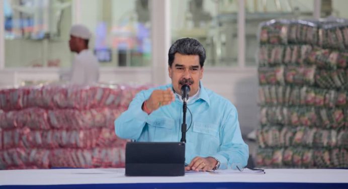 Maduro: «La producción nacional de alimentos alcanzó 18,4 millones de toneladas en 2022»