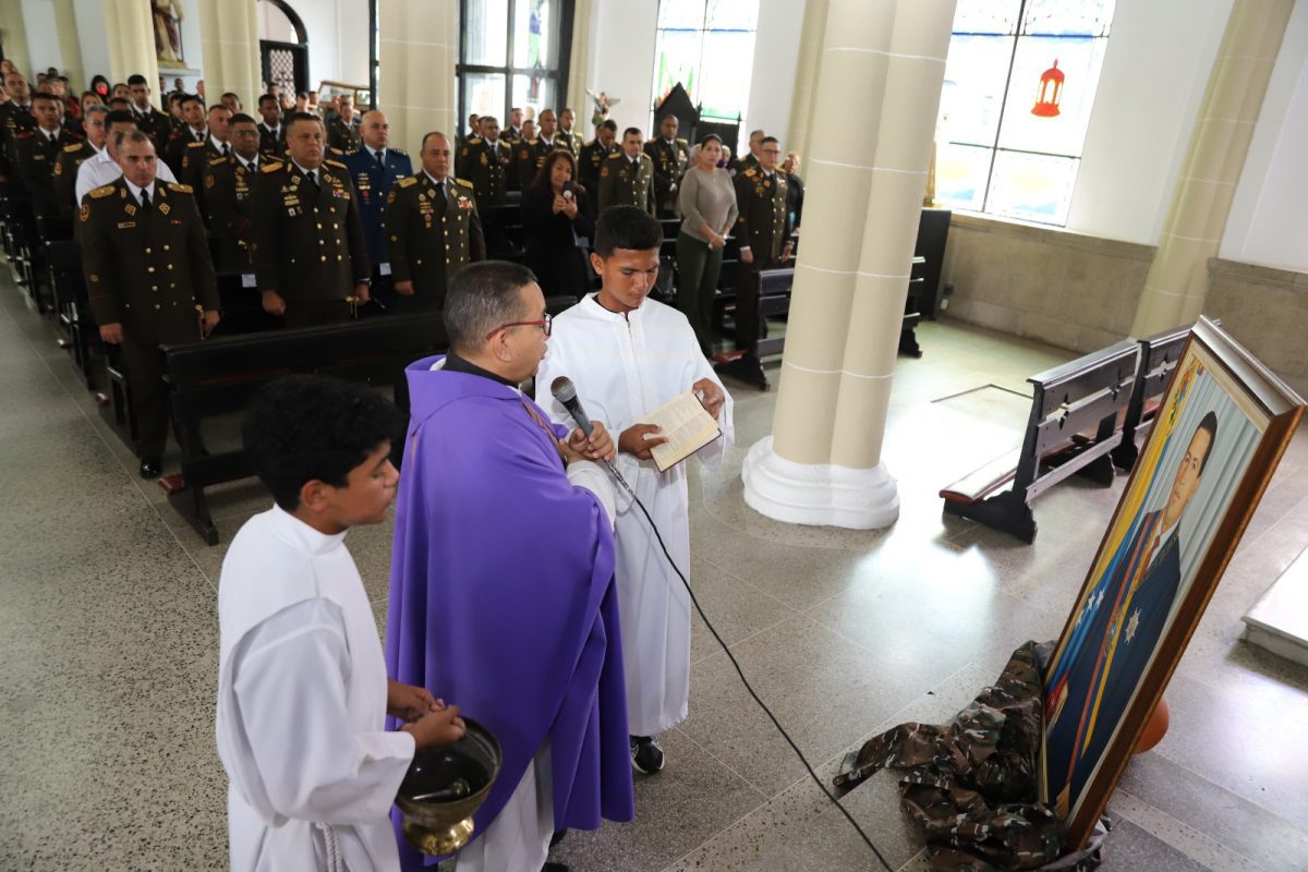 monaguenses recordaron al comandante hugo chavez a 10 anos de su siembra laverdaddemonagas.com misa2