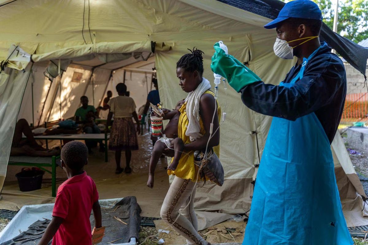 OPS: La cifra de muertos por cólera en Haití se acerca a los 600