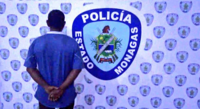 Polimonagas capturó a un hombre por presunto acoso a una niña de 12 años