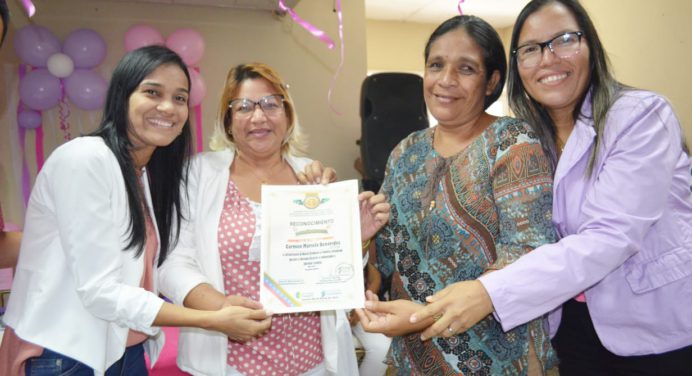 Primera dama de Cedeño encabeza actividades por el día de la Mujer