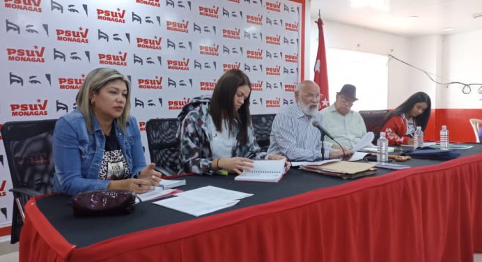 Psuv Monagas realiza reunión conjunta con la Juventud y el Consejo Político Regional
