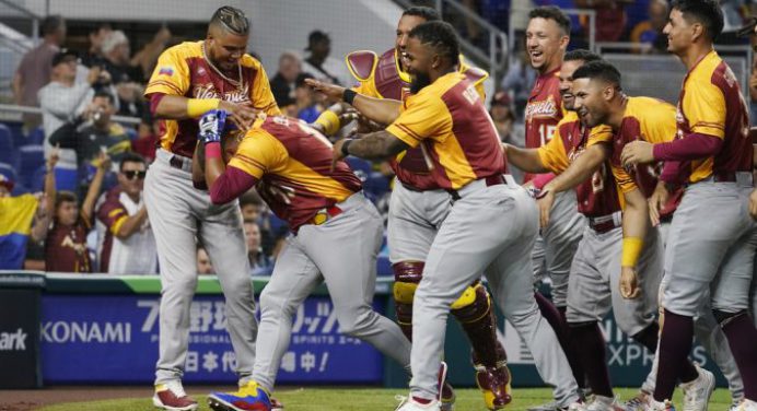 Venezuela venció a Israel y terminó invicta la fase de grupos del Clásico Mundial de Béisbol