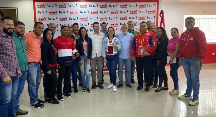 Vicepresidencia de Asuntos Regionales y Municipales del Psuv realiza reunión en Monagas