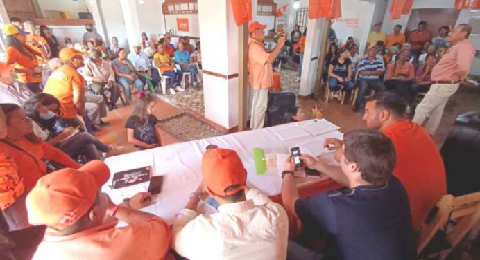 Voluntad Popular alistó militancia en Maturín