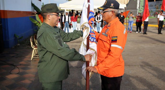 Yván Monagas recibió el mando como director de Protección Civil Monagas