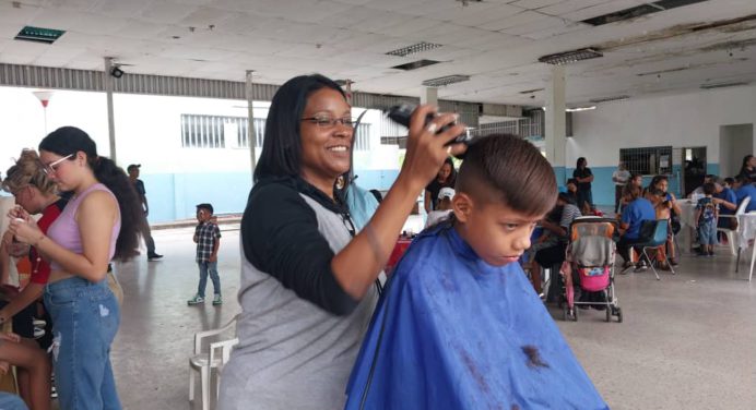 80 niños atendió «Por Amor a ti» en la jornada médica realizada en el CNP Monagas