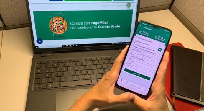 Agarra dato: Aprende a hacer un pago móvil con la cuenta verde Banesco
