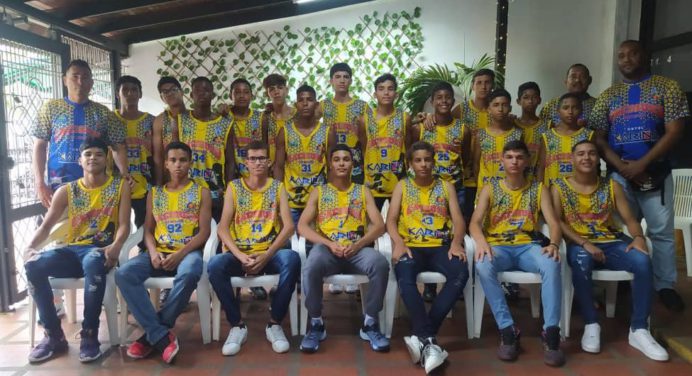 Caciques de Maturín BBC listo para el estadal U-17 de la Superliga de Baloncesto Junior 2023