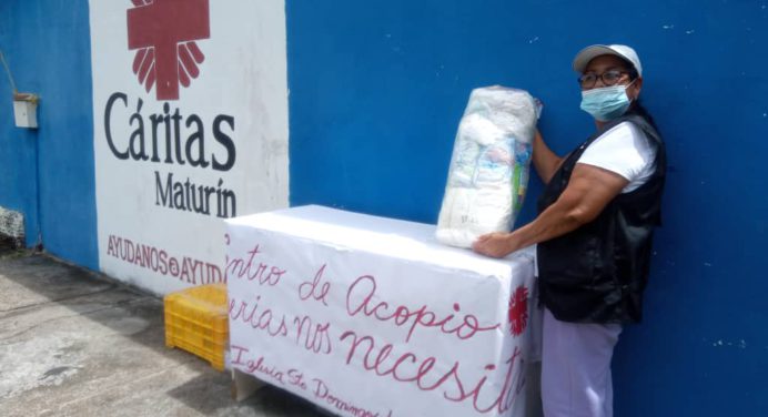 Cáritas aporta ayuda para familias de Caripito