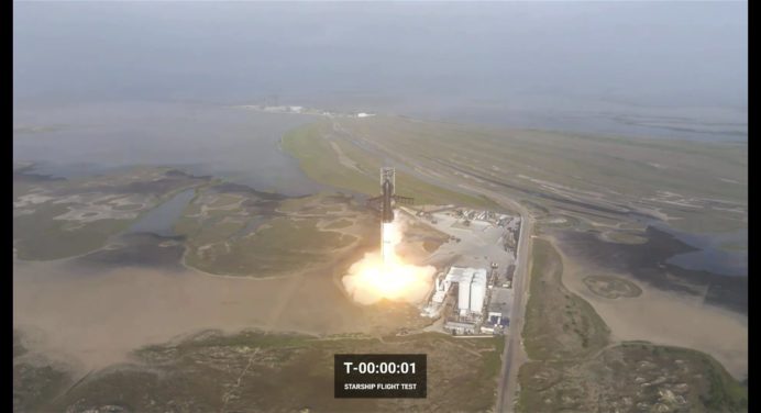 Cohete Starship de Elon Musk explotó minutos después de su lanzamiento esta mañana