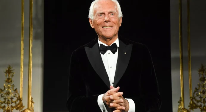 Conoce cómo Giorgio Armani logró ser el diseñador más rico del mundo