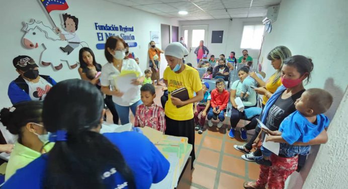 Fundación El Niño Simón realiza segundo triaje para el plan Construyendo Sonrisas 2023