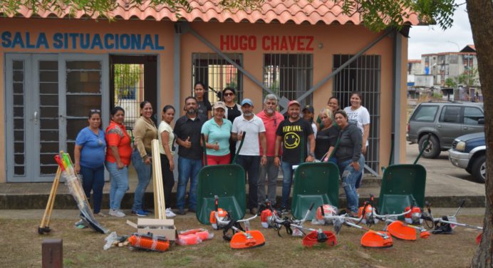Gobernador Luna y alcaldesa Fuentes activan cuadrillas de saneamiento en La Gran Victoria
