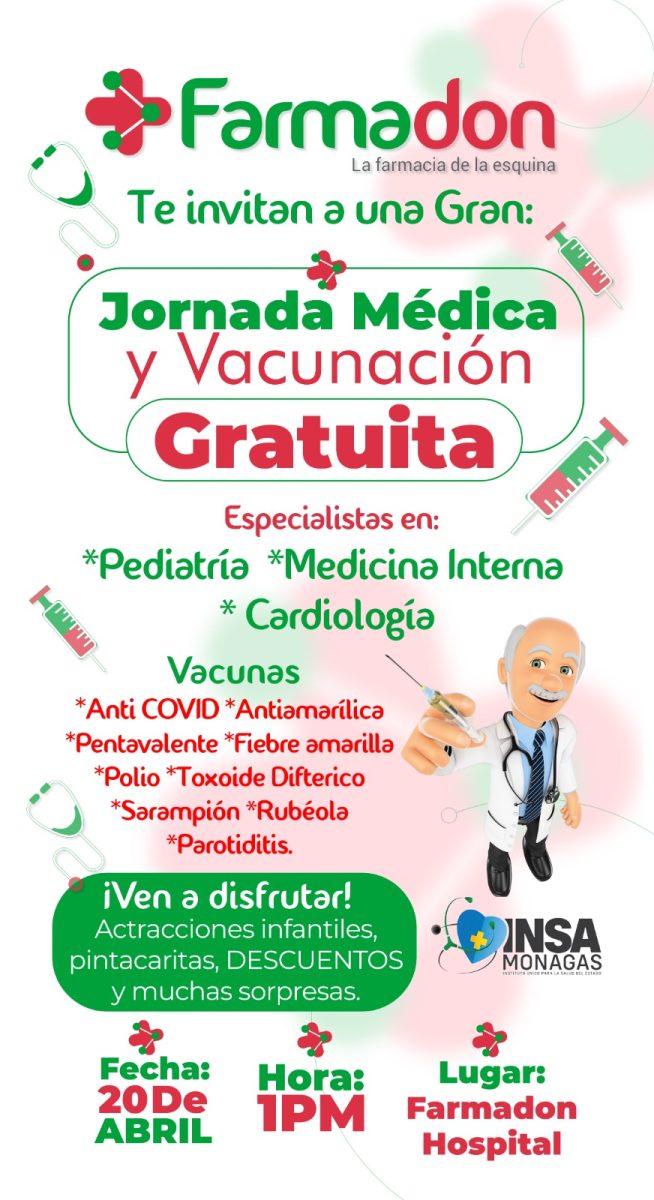 jornada medica y de vacunacion organizada por insa monagas y farmadon es el 20abril laverdaddemonagas.com 0ef345b1 03d1 466f a92d 2c91605846d5