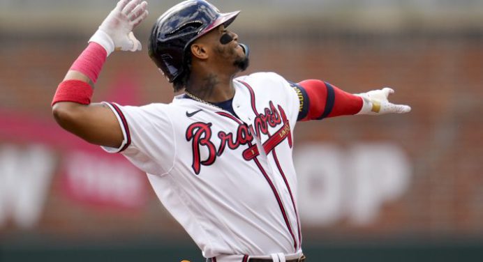 Así fue el jonrón de Ronald Acuña Jr. ante el Cy Young Sandy Alcántara