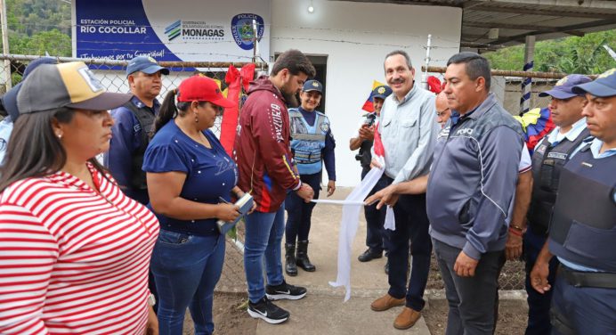 Gobernador Ernesto Luna rehabilita estación policial en Río Cocollar