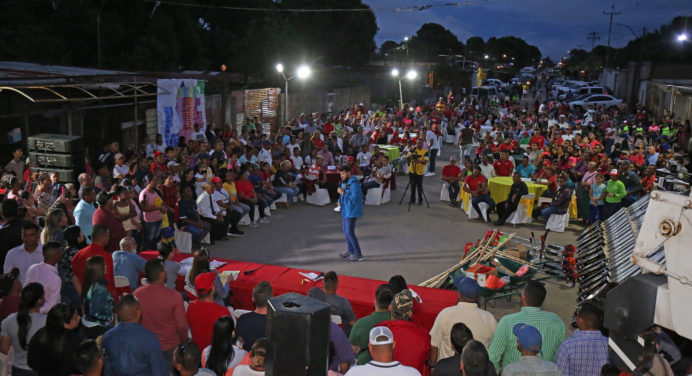 Luna y Fuentes realizan Gabinete de Gobierno Comunal en el sector El Rosillo
