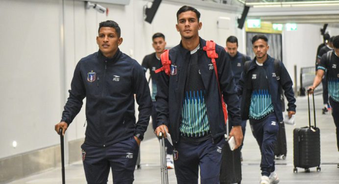 Monagas SC ya se encuentra en Chile para medirse al Colo Colo