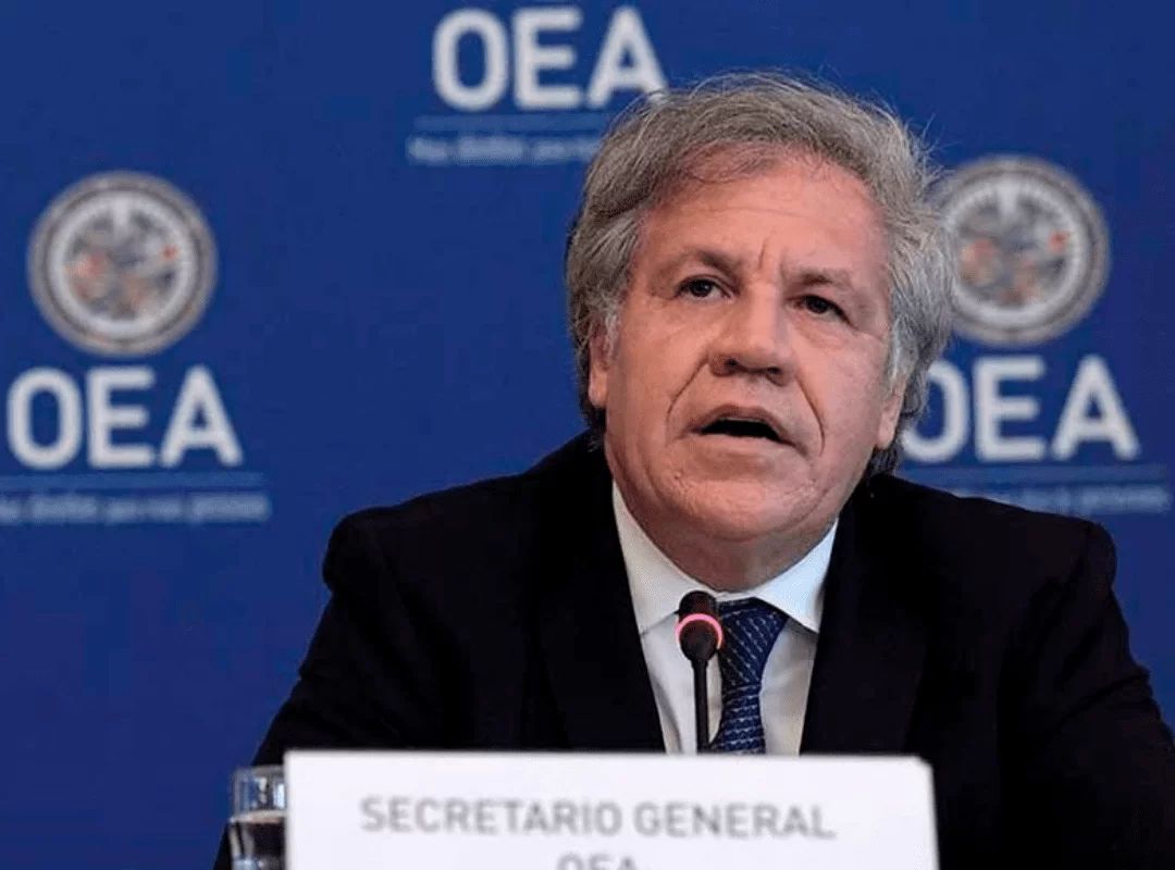 Luis Almagro viene desempeñando el cargo de secretario general de la OEA desde 2015
