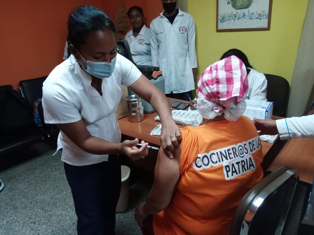 Secretaría de Desarrollo Social llevó la «Ruta de la Vacunación» a sus trabajadores