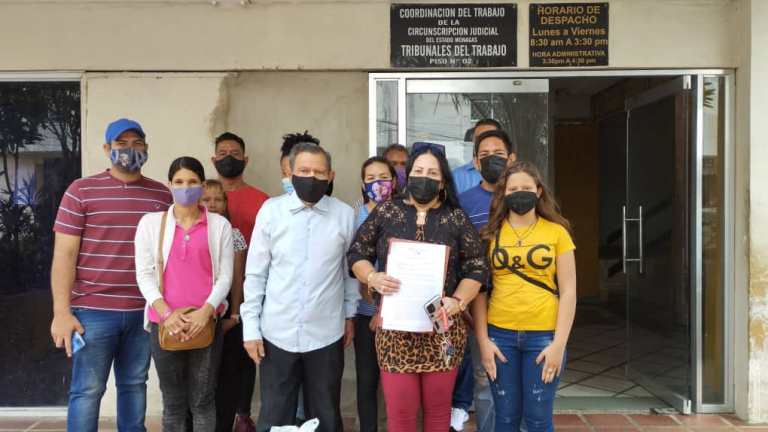 Sector salud Monagas entrega pliego de peticiones ante Inspectoría del Trabajo