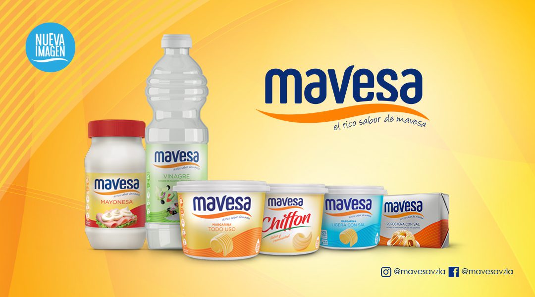 La marca Mavesa presenta al público su nueva imagen y presentaciones