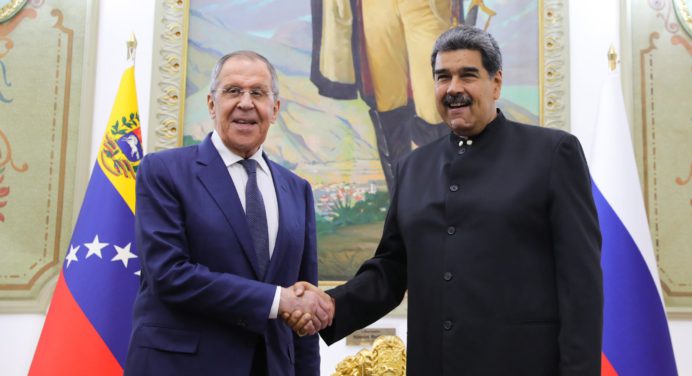Venezuela y Rusia ratifican cooperación tras reunión entre Nicolás Maduro y Serguéi Lavrov