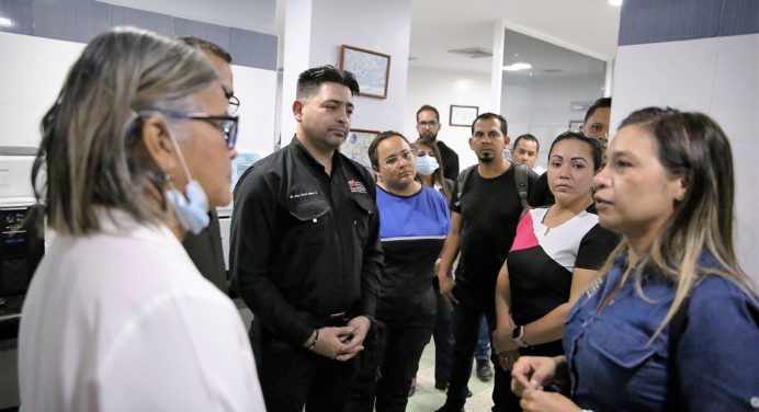 Viceministra de Salud constató rehabilitaciones del Núñez Tovar durante visita técnica