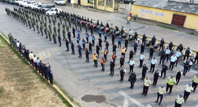 Zodi Monagas desplegó 250 efectivos en el sector Los Bloques de Maturín