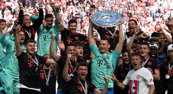 ¡Bayern Munich se corona campeón de la Bundesliga por undécima vez!