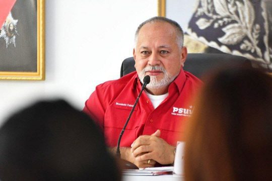 Diosdado Cabello indicó que “no hay forma de que venga alguien a estas alturas a hacer trampa”