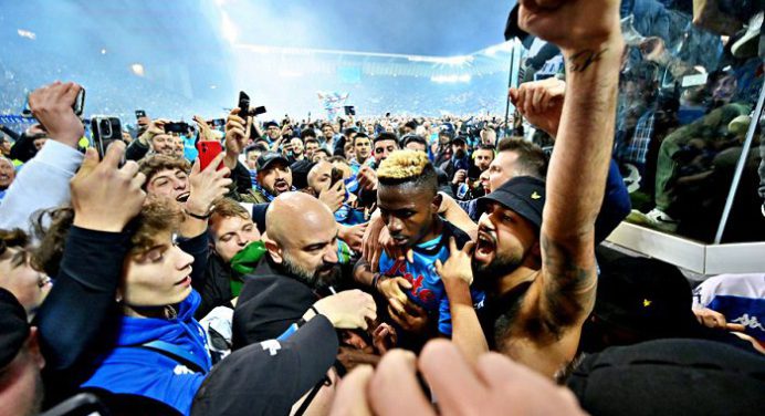 ¡Campeones! Napoli conquistó el Scudetto y rompe una sequía de 33 años