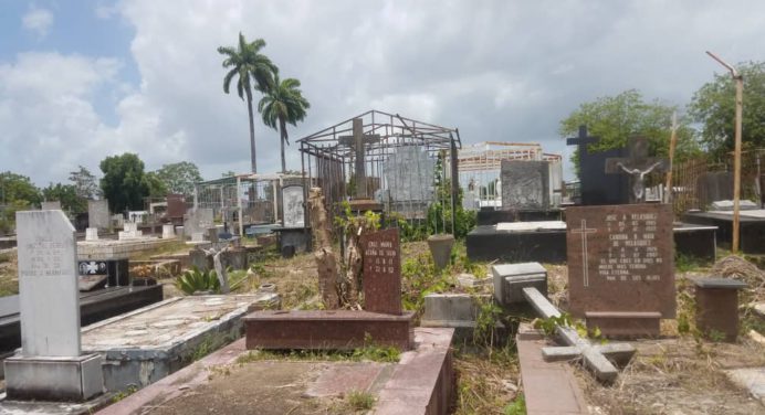 Cementerio Viejo de Maturín no luce su mejor cara para este domingo Día de las Madres