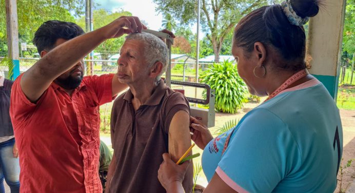 Continúa abordaje nutricional en comunidades de Barrancas del Orinoco