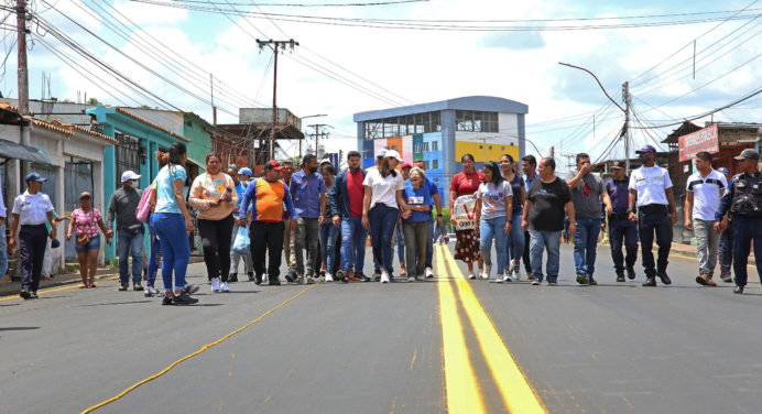 Culminados trabajos de asfaltado desde el Vargas hasta entrada de El Rosillo