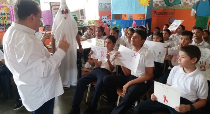 “Educando contra el VIH-SIDA” llegó a escuelas de Maturín