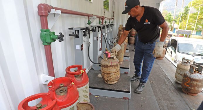 En abril Gasmaca distribuyó más de 7 mil 900 bombonas con la planta móvil de llenado
