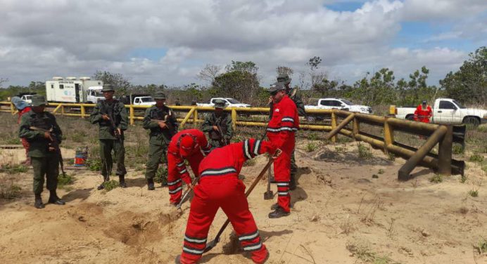 FANB y Pdvsa cierran cuatro tomas clandestinas de combustible en Anzoátegui