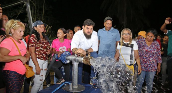 Gobernador Luna restablece servicio de agua a más de 600 familias en Cachipo